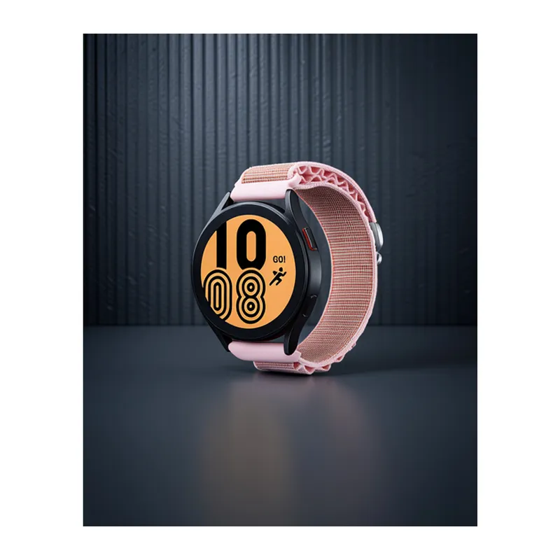 Samsung Watch 22mm Kr410 Kumaş Kordon - Pembe