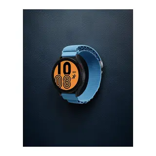 Watch 22mm Kr410 Kumaş Kordon - Mavi