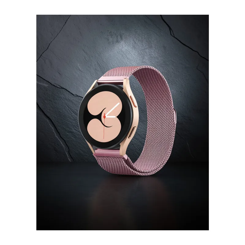 Samsung Watch 22mm Metal Mıknatıslı Kordon - Rose
