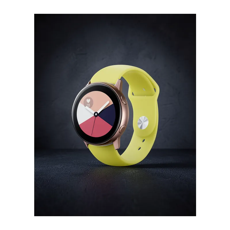 Watch 22mm Klasik Kordon - Sarı