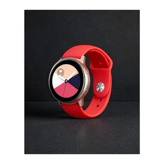 Samsung Watch 22mm Klasik Kordon - Kırmızı