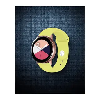 Samsung Watch 20mm Klasik Kordon - Sarı
