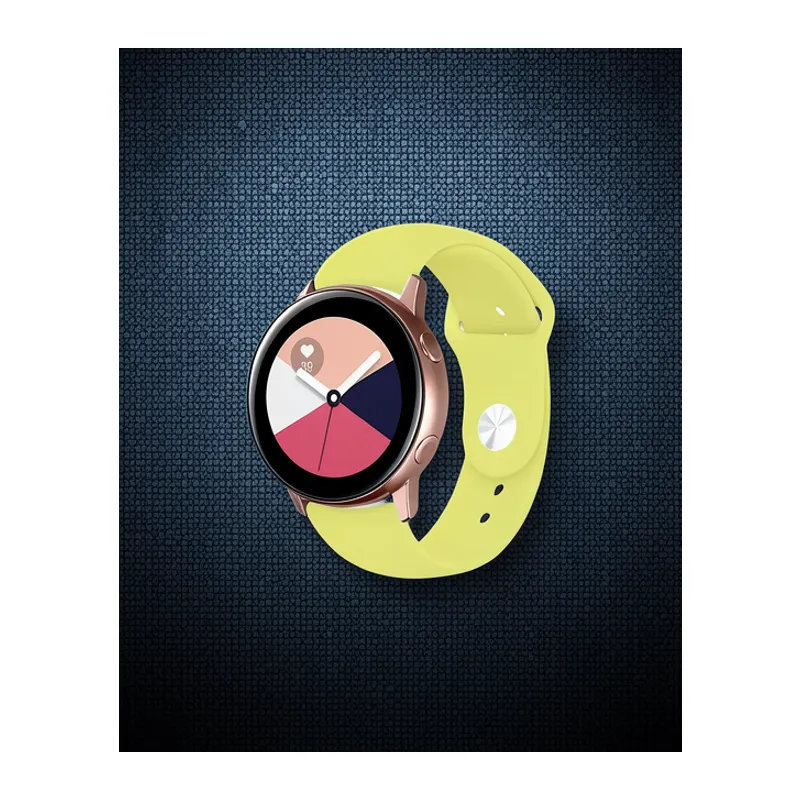 Watch 20mm Klasik Kordon - Sarı