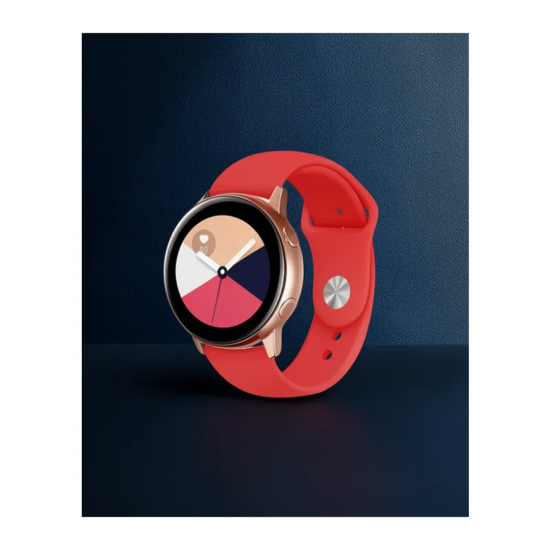 Watch 20mm Klasik Kordon - Kırmızı