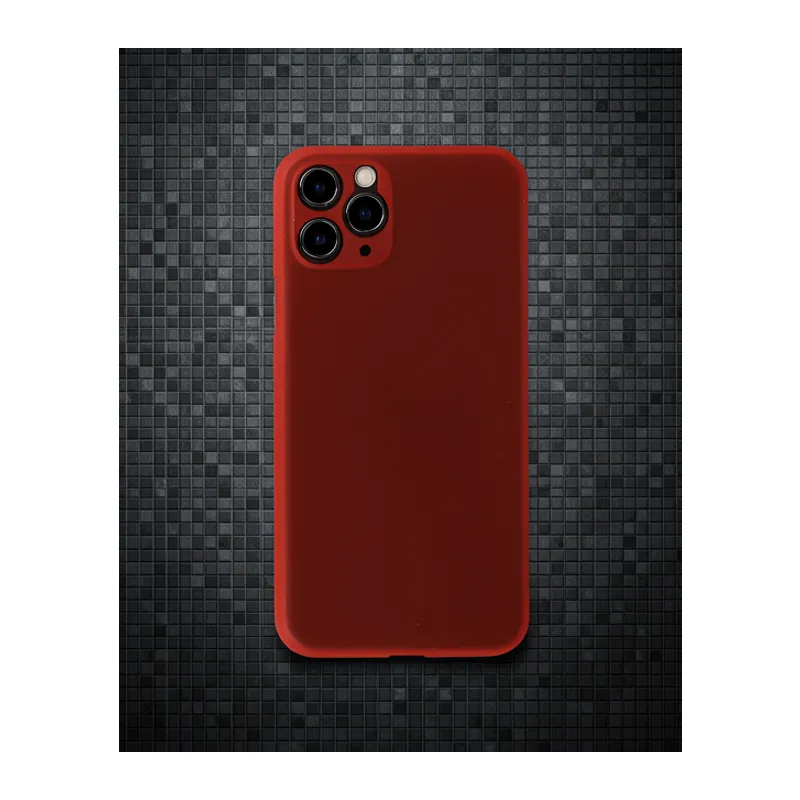 Apple İphone 11 Pro Kılıf Pp Ultra İnce Kapak - Kırmızı