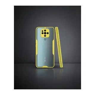 Tecno Camon 16 Kılıf Platin Silikon - Sarı