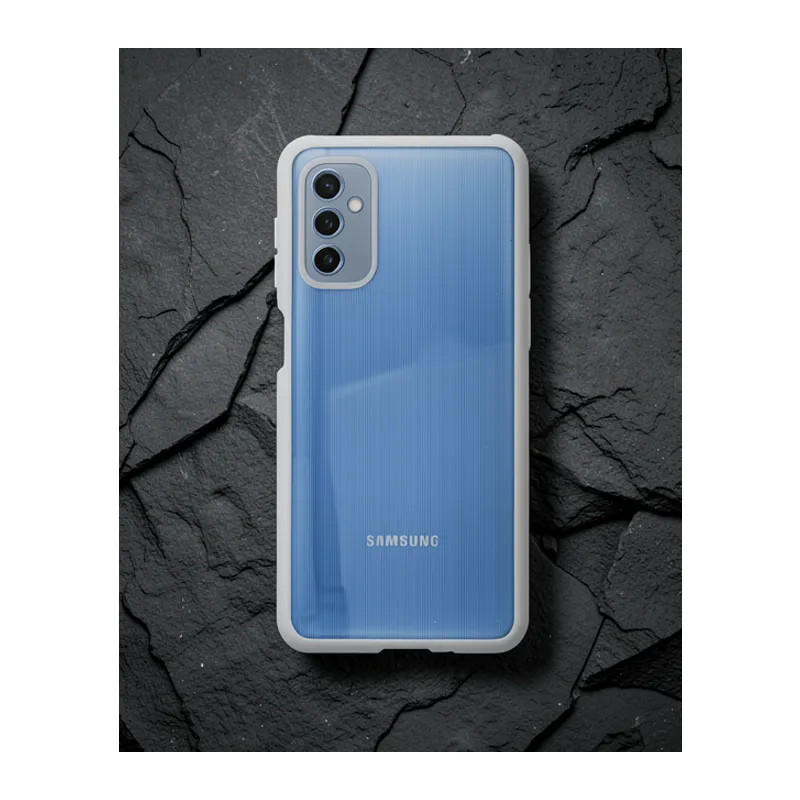 Samsung Galaxy M52 5g Kılıf Miami Şeffaf Silikon - Şeffaf
