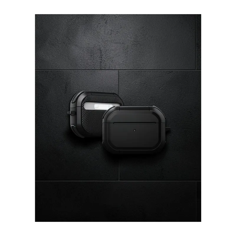 Apple AirPods 3 (3. Nesil) Tank Kılıf - Siyah