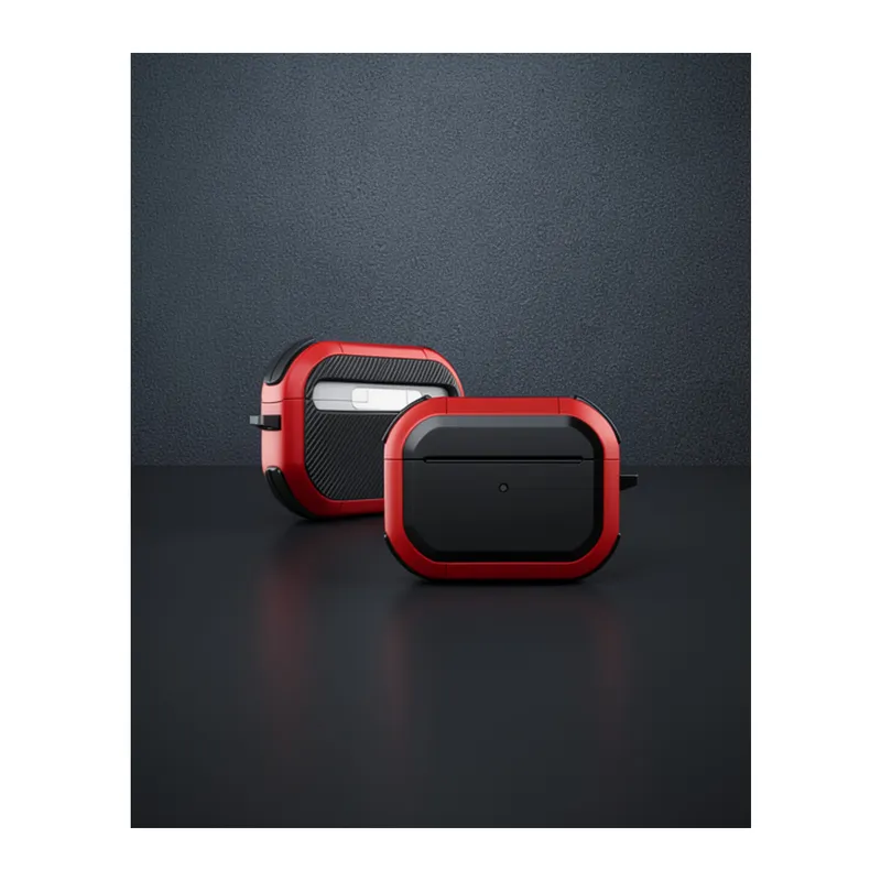 Apple AirPods 3 (3. Nesil) Tank Kılıf - Kırmızı