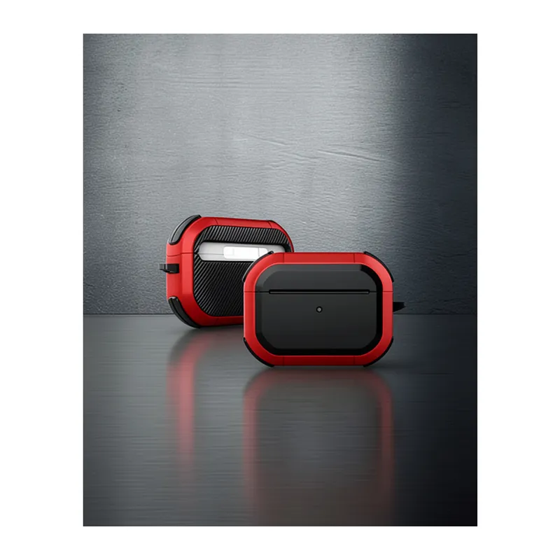 Apple AirPods Pro 2 (2. Nesil) Tank Kılıf - Kırmızı