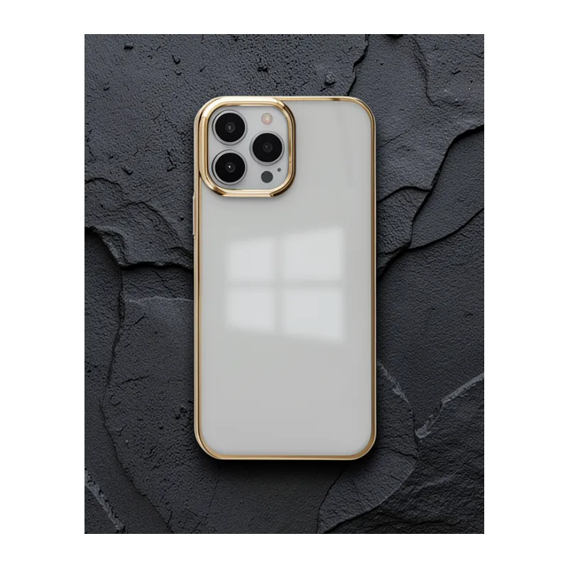 Apple İphone 13 Pro Kılıf Element Silikon - Gold
