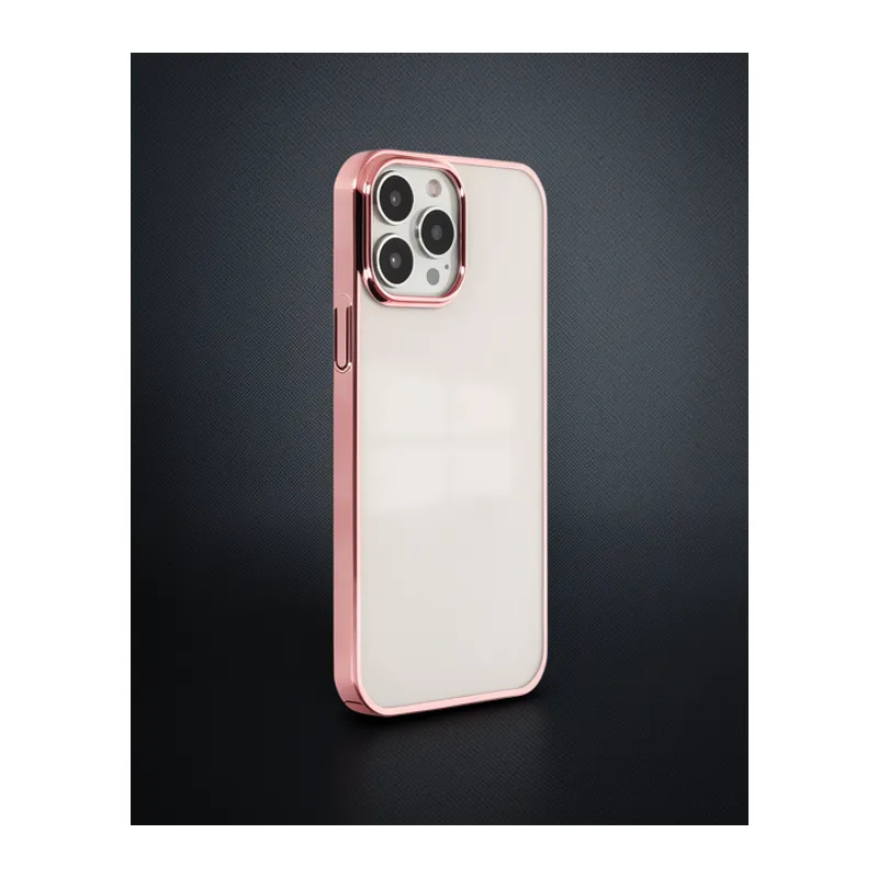 Apple İphone 13 Pro Kılıf Element Silikon - Pembe