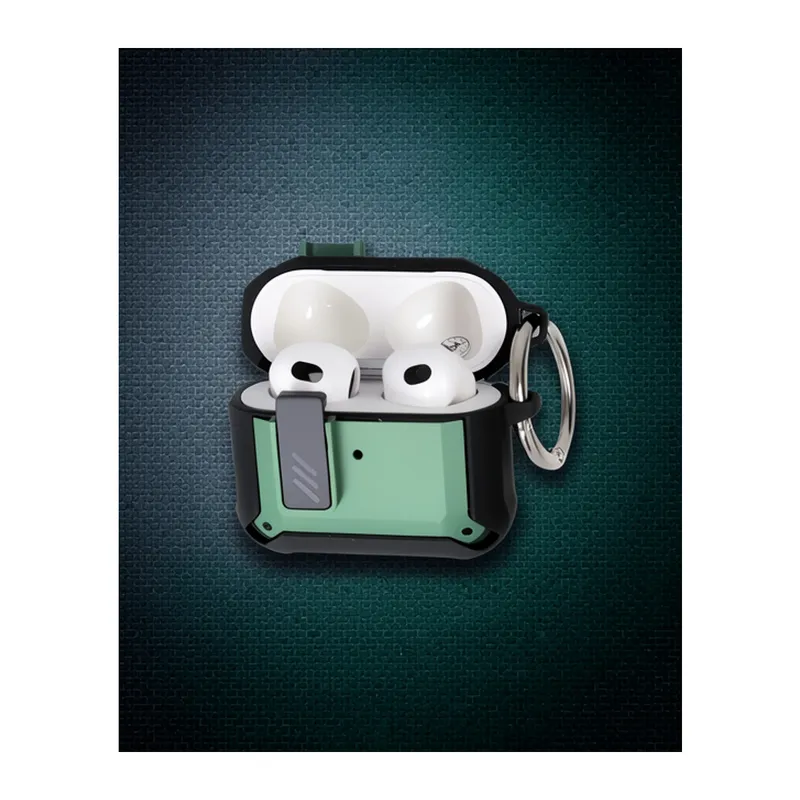 AirPods 3 (3. Nesil) - Truva Kılıf - Yeşil
