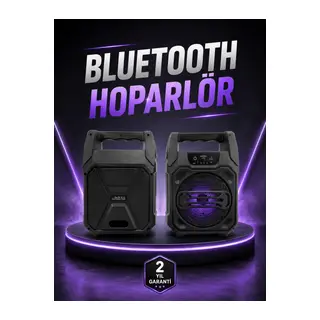 6.5 İnç Kablosuz Hoparlör Bluetooth Bağlantılı Yüksek Ses