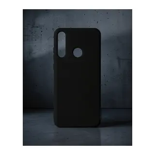 Huawei Y6p Kılıf Nano İçi Kadife Silikon - Siyah
