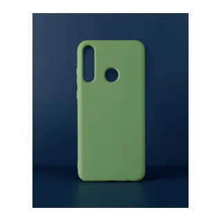 Huawei Y6p Kılıf Nano İçi Kadife Silikon - Yeşil