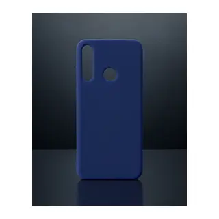 Huawei Y6p Kılıf Nano İçi Kadife Silikon - Lacivert