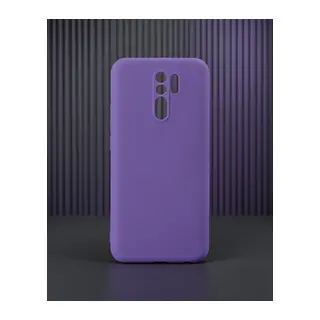 Xiaomi Redmi 9 Kılıf Nano İçi Kadife Silikon - Mor
