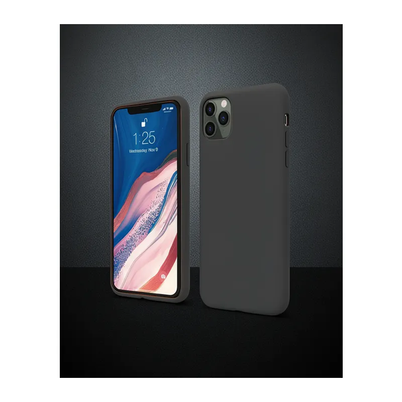 Apple İphone 11 Pro Kılıf First Silikon - Siyah