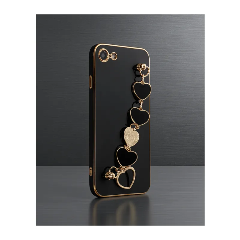 Apple İphone 7 Kılıf Esila Silikon - Siyah