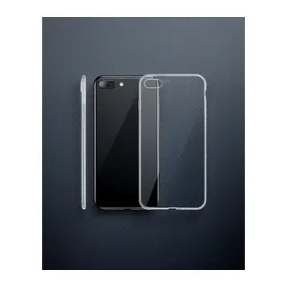 Apple İphone 8 Plus Kılıf Lüx Şeffaf Silikon