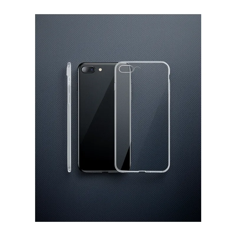 Apple İphone 8 Plus Kılıf Lüx Şeffaf Silikon