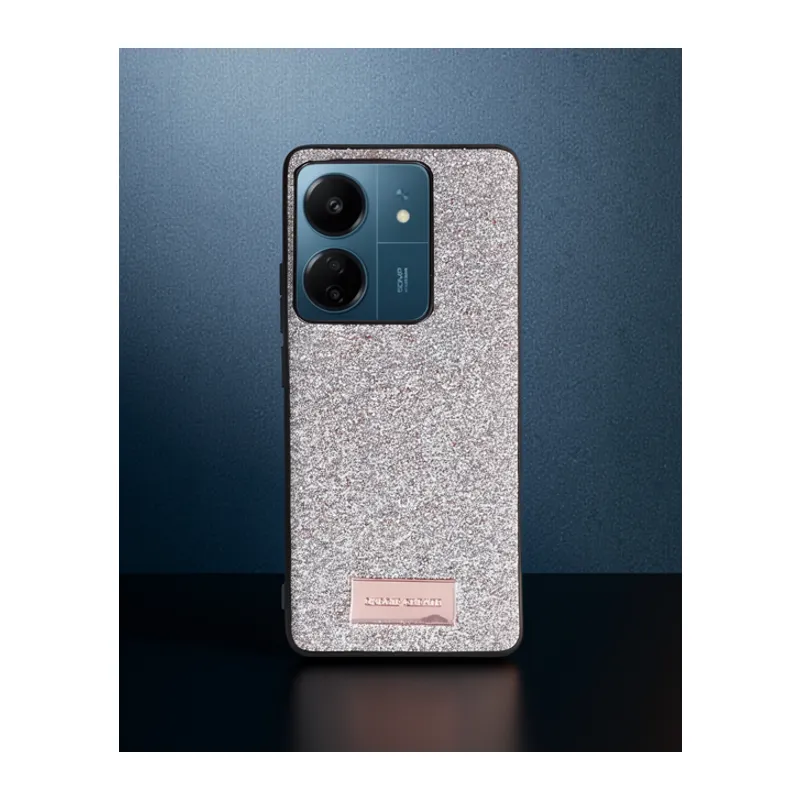 Onegif Xiaomi Redmi 13c Bright Simli Kapak - Gold