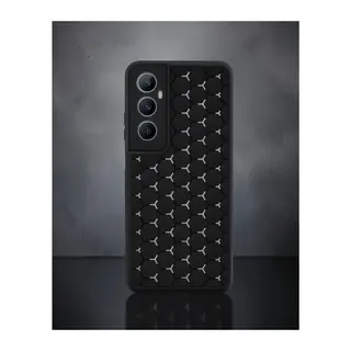 Realme C65 Kılıf Petek Silikon Kapak - Siyah