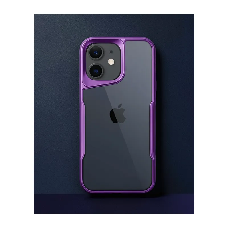 Apple İphone 11 Kılıf Boyi Silikon Kapak - Derin Mor