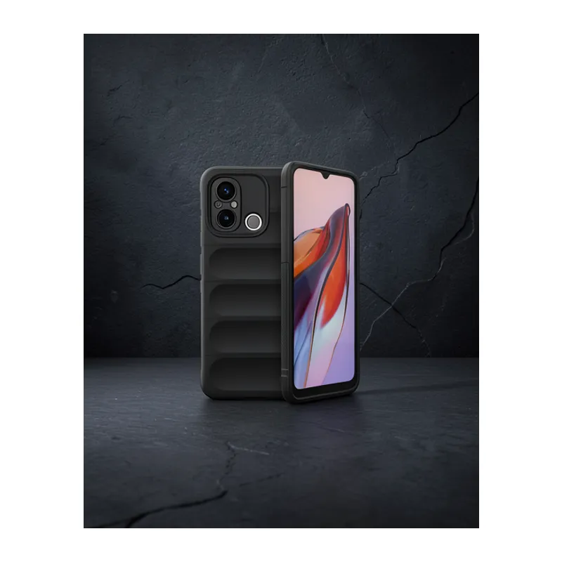 Xiaomi Redmi 12c Kılıf Optimum Silikon - Siyah