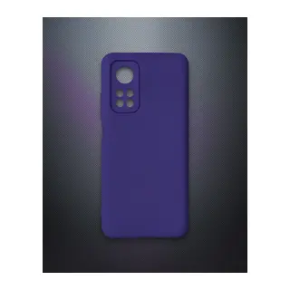 Xiaomi Mi 10t Kılıf Nano İçi Kadife Silikon - Mor