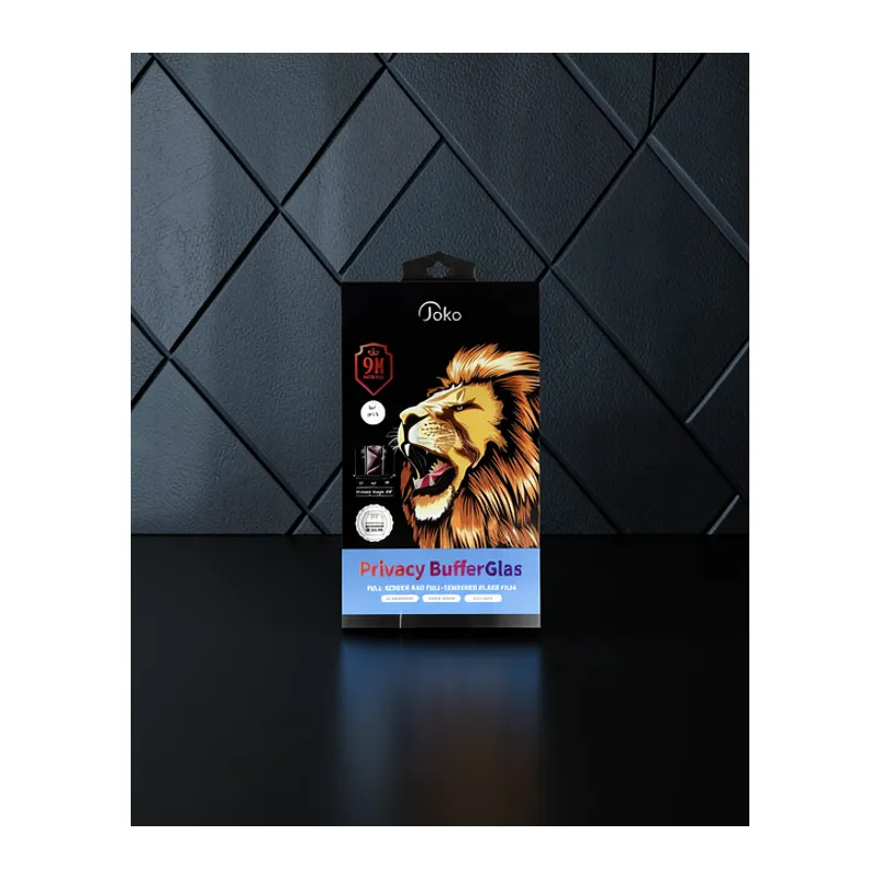 Joko Apple İphone 16 Pro Max Buffer Hayalet Cam Ekran Koruyucu - Siyah