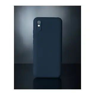 Xiaomi Redmi 9a Kılıf Nano İçi Kadife Silikon - Lacivert
