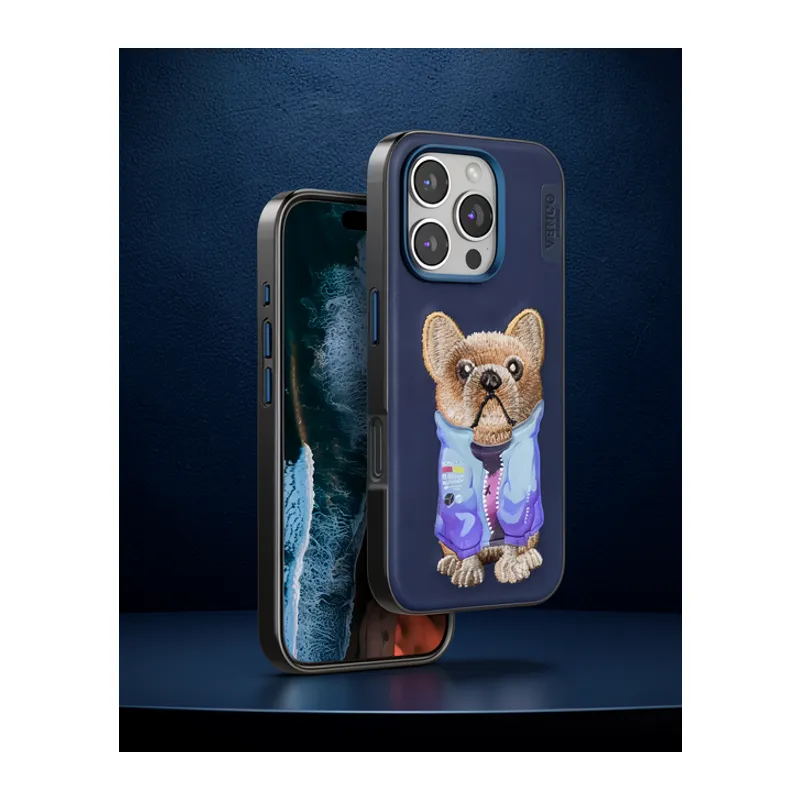 Venco Apple İphone 16 Pro Max Cute Desenli Kapak - Lacivert