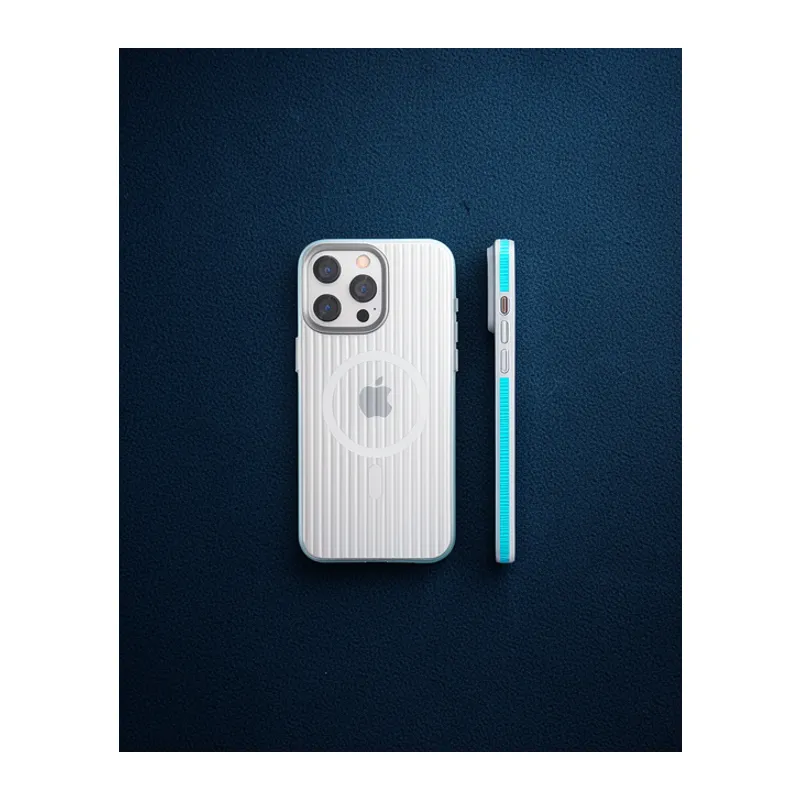 Joko Apple İphone 15 Pro Max Line Magsafe Kapak - Mavi