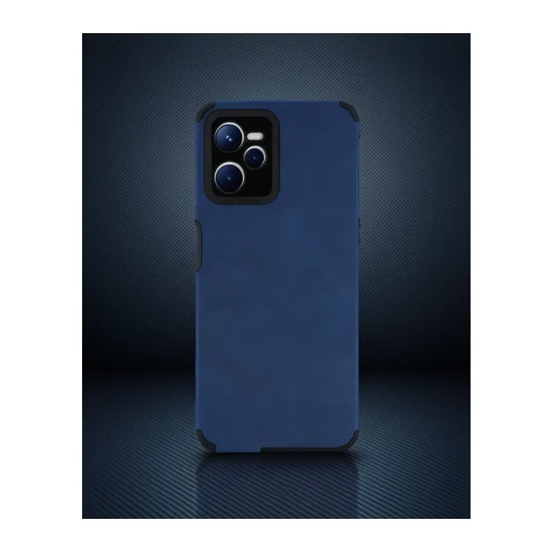 Realme C35 Kılıf Loop Deri Silikon - Lacivert