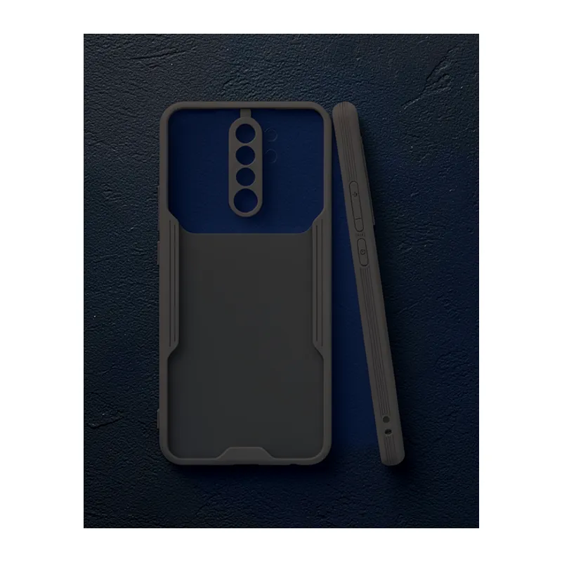 Xiaomi Redmi 9 Kılıf Platin Silikon - Yeşil