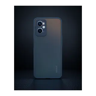 Oppo A96 Kılıf Montreal Silikon Kapak - Lacivert
