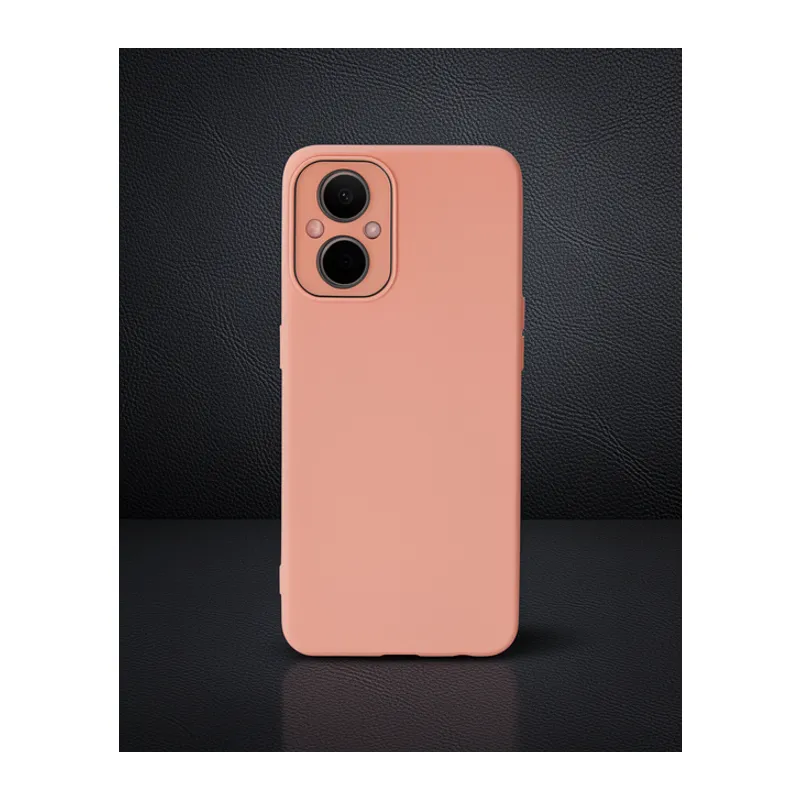 Oppo Reno 7 Lite Kılıf Lansman Glass Kapak - Pembe
