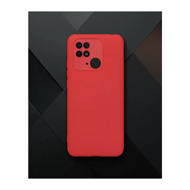 Xiaomi Redmi 10c Kılıf Nano İçi Kadife Silikon - Sarı