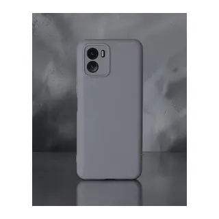 Vivo Y15s Kılıf Nano İçi Kadife Silikon - Gri