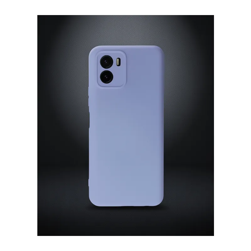 Vivo Y15s Kılıf Nano İçi Kadife Silikon - Lila