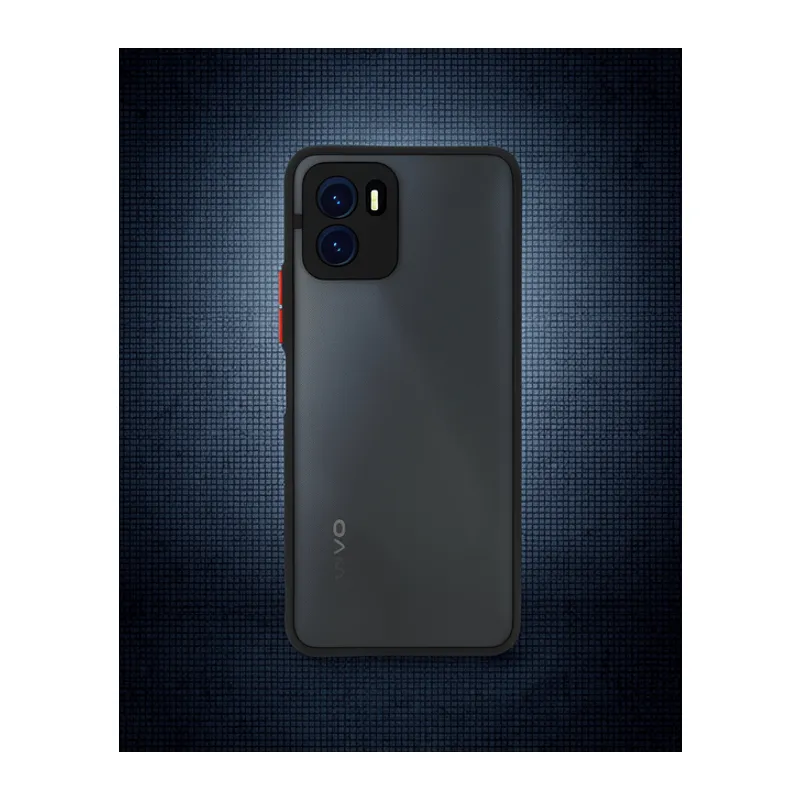 Vivo Y15s Kılıf Montreal Silikon Kapak - Siyah