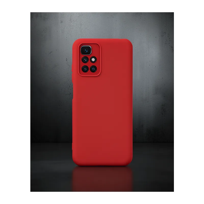 Xiaomi Redmi 10 2022 Kılıf Nano İçi Kadife Silikon - Sarı
