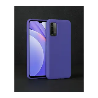 Xiaomi Redmi 9t Kılıf Nano İçi Kadife Silikon - Mor