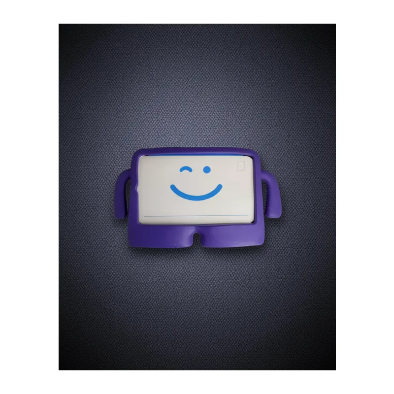 Apple İpad Mini 5 Kılıf Karakter Tablet Silikon - Mor