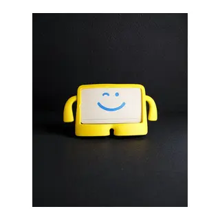 Apple İpad Mini 5 Kılıf Karakter Tablet Silikon - Sarı