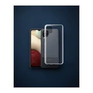 Samsung Galaxy A12 Kılıf Lüx Şeffaf Silikon