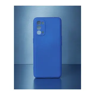 Oppo Reno 5 Kılıf First Silikon - Mavi