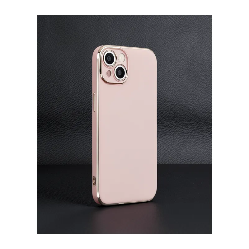 Apple İphone 13 Kılıf Volet Silikon - Pembe